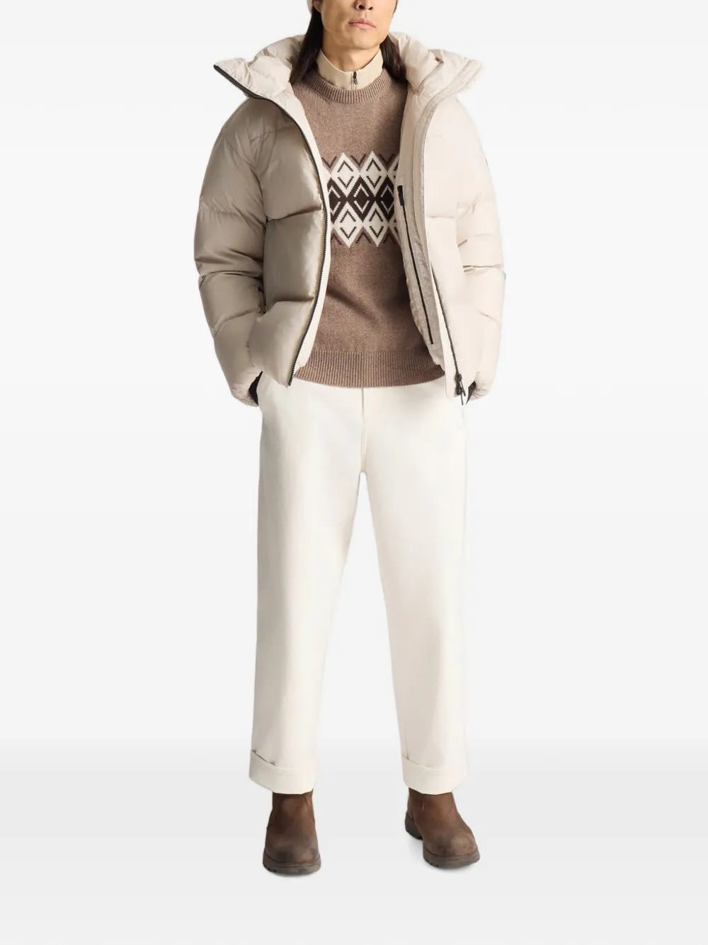 Fusalp Frysolor donsjack Beige