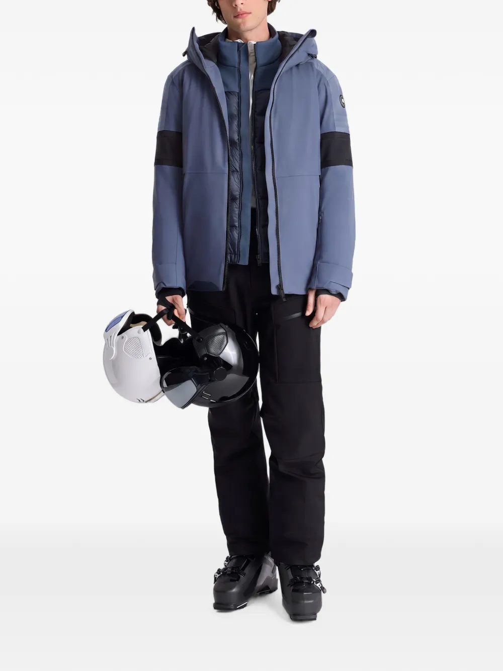 Fusalp Amwo hooded ski jacket Blauw