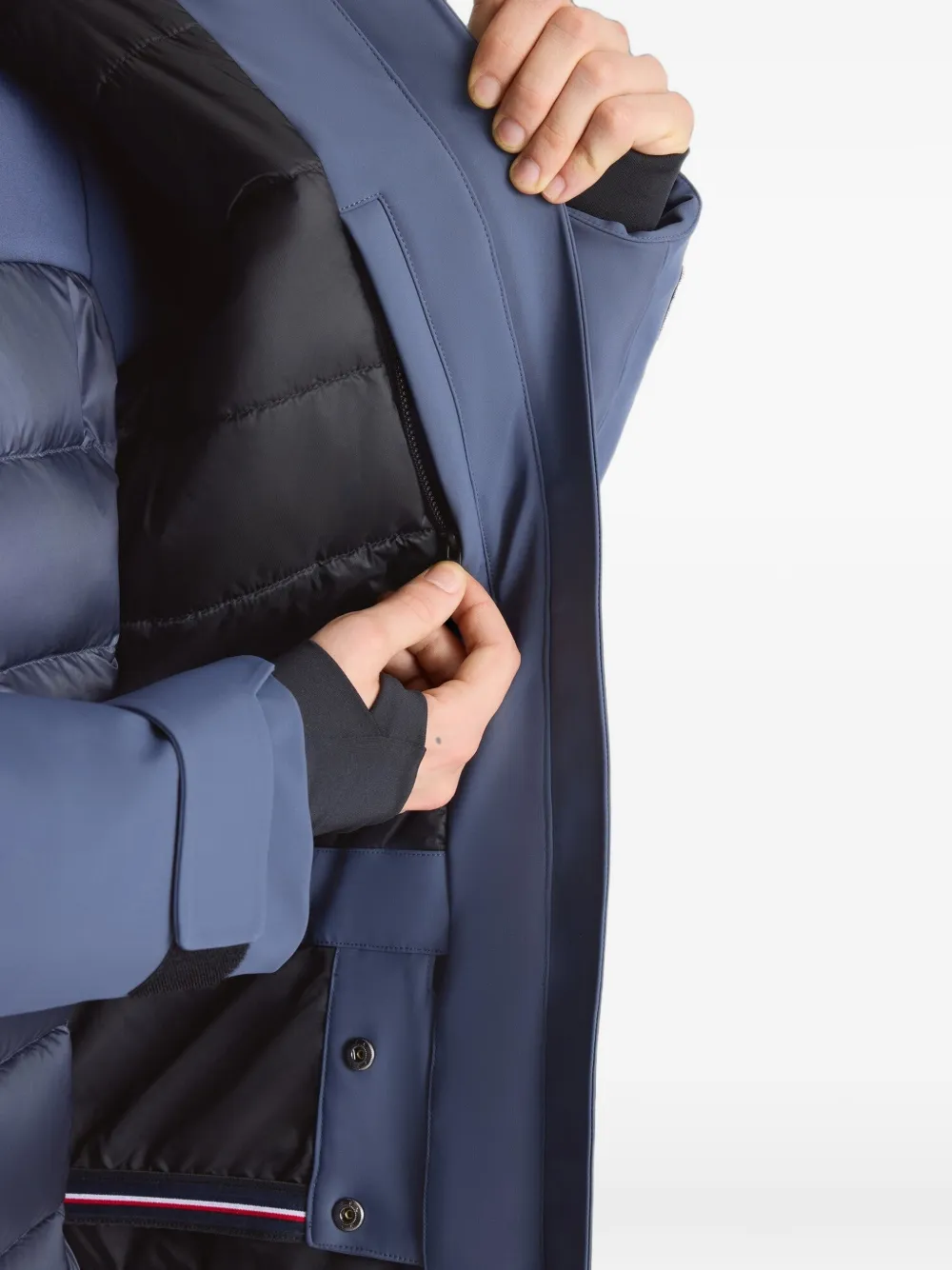 Fusalp Amwo hooded ski jacket Blauw