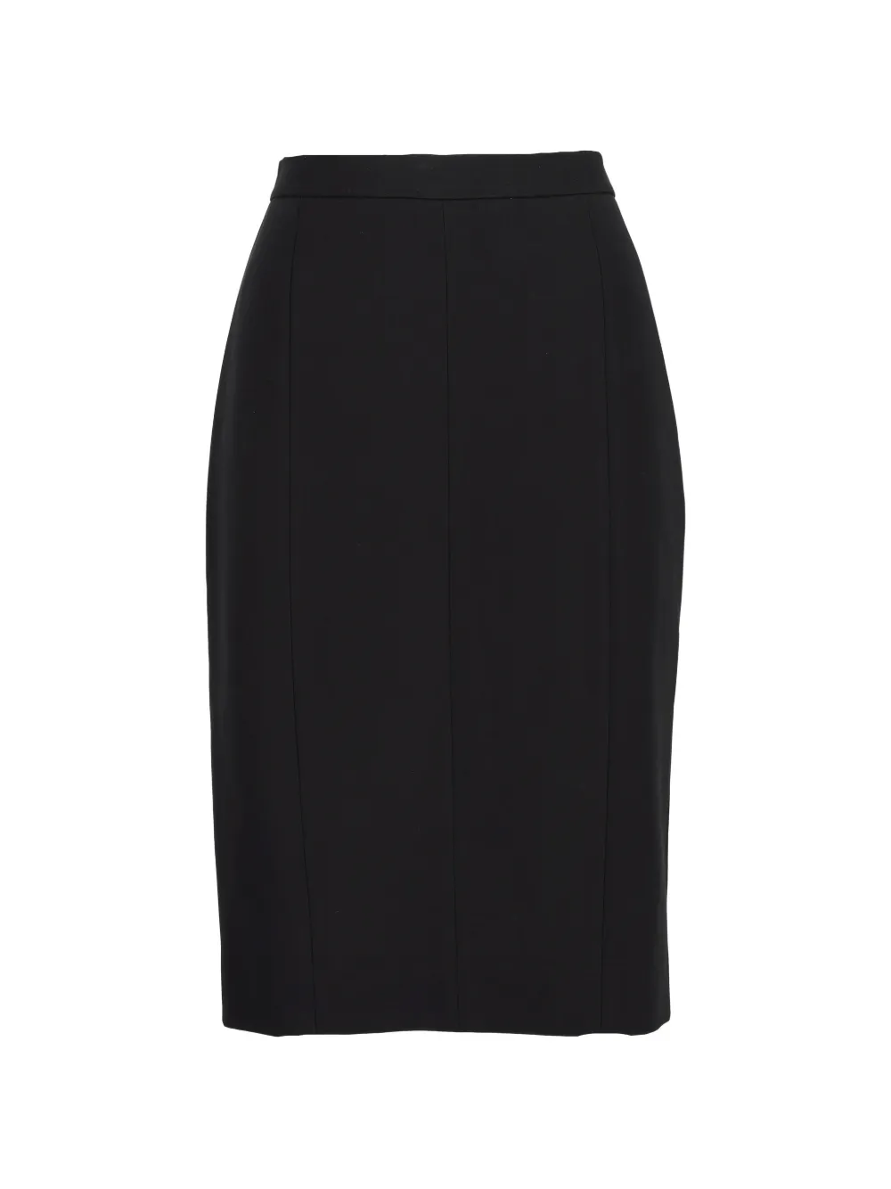 Moschino Pre-Owned jupe crayon à coupe mi-longue - Noir Moschino Pre-Owned jupe crayon à coupe mi-longue - Noir
