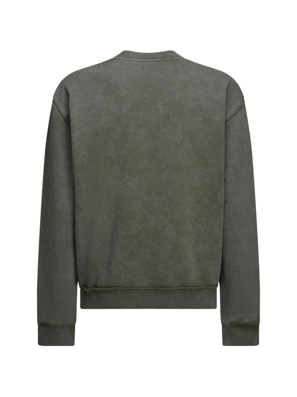 Karl Lagerfeld Jeans logo-embroidered sweater Groen