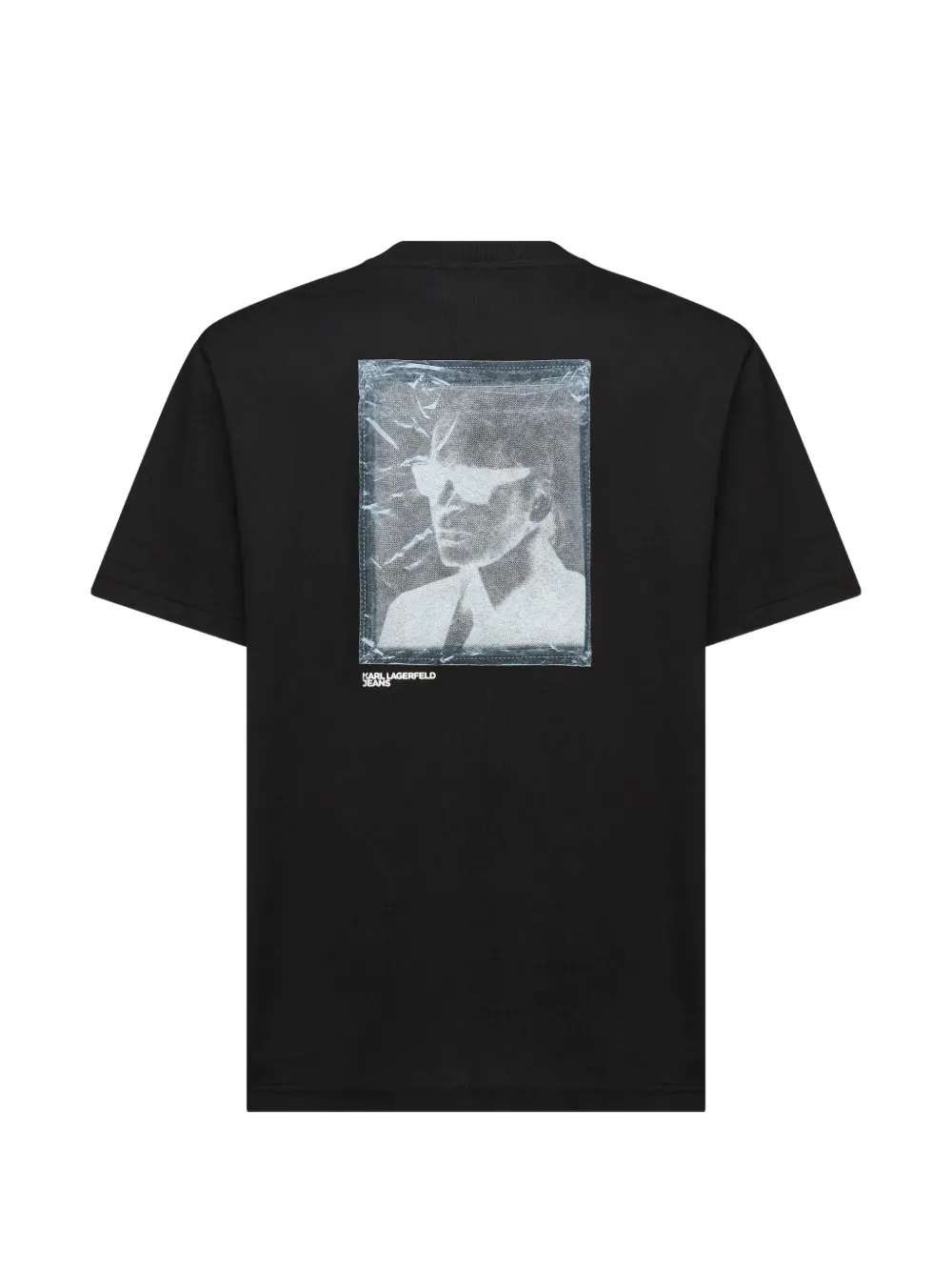 Karl Lagerfeld Jeans Karl print T-shirt Zwart