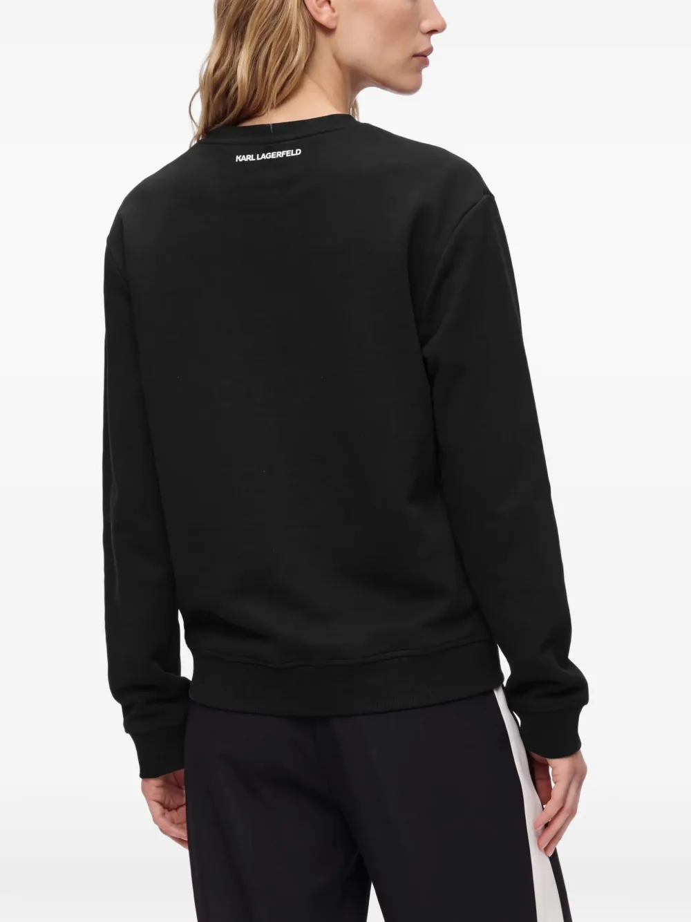 Karl Lagerfeld Rue St-Guillaume sweatshirt Zwart