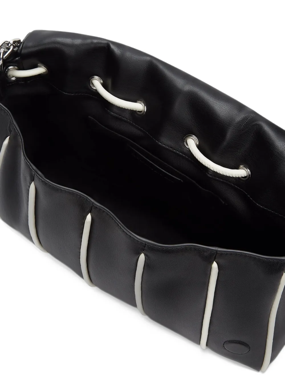 Karl Lagerfeld K Axis schoudertas met contrasterende afwerking Zwart