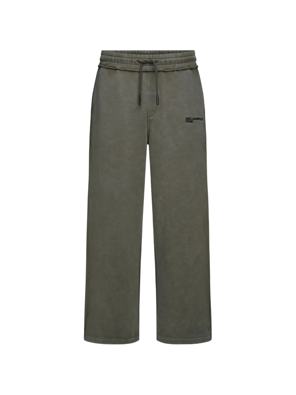 Karl Lagerfeld Jeans Pantaloni sportivi con stampa - Verde