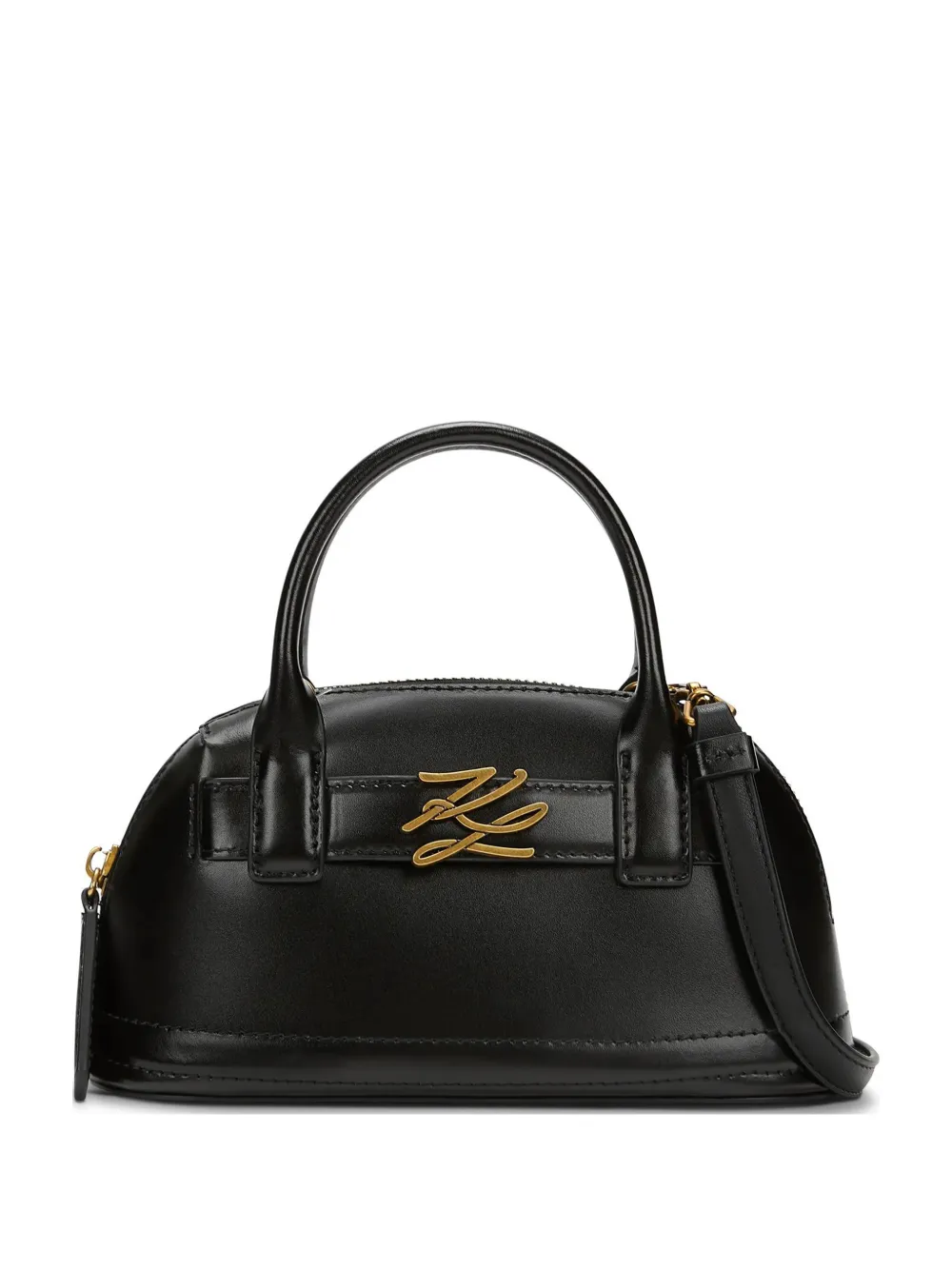 Karl Lagerfeld Borsa tote da bowling K/Autograph - Nero
