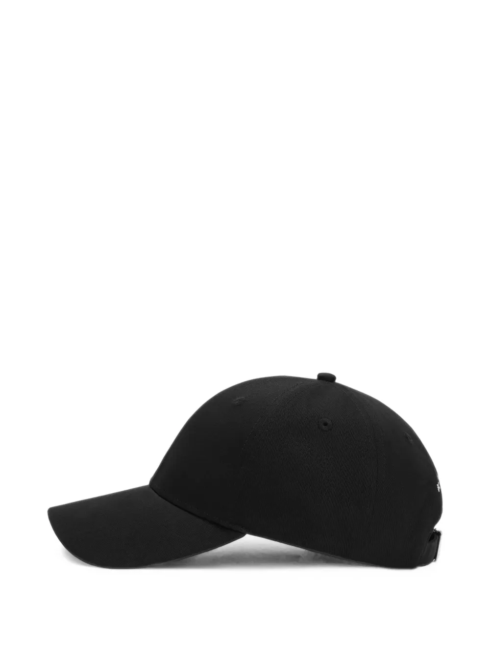 Karl Lagerfeld K Autograph logo-plaque cap Zwart