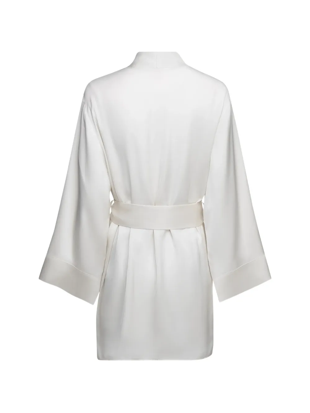 Karl Lagerfeld Autograph rhinestone bathrobe Beige