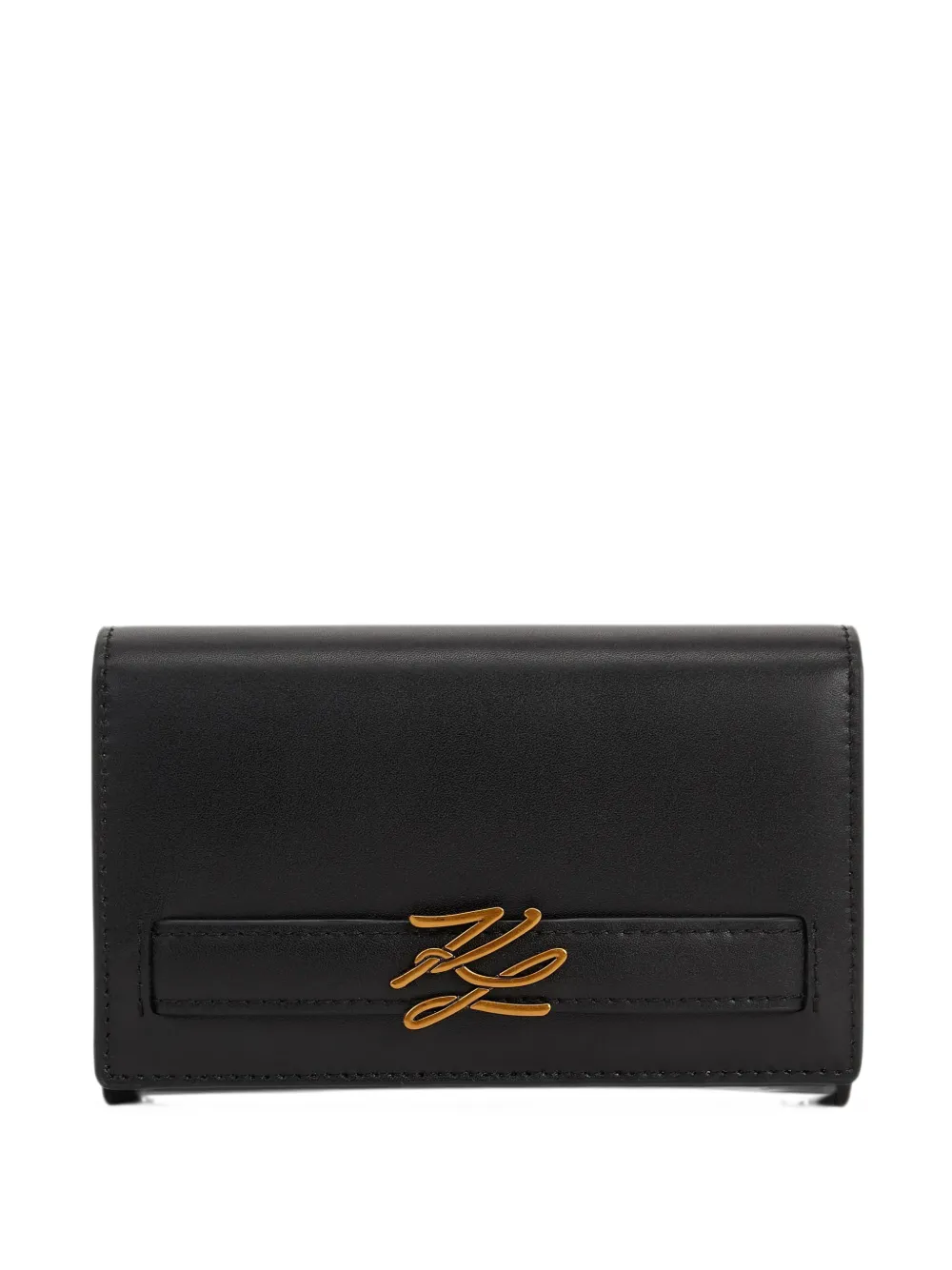 Karl Lagerfeld K/Autograph flap wallet - Nero