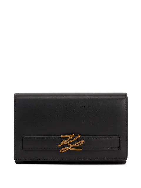Karl Lagerfeld K/Autograph flap wallet