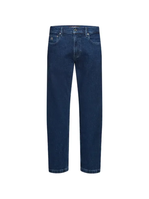 Karl Lagerfeld slim-tapered logo-plaque jeans
