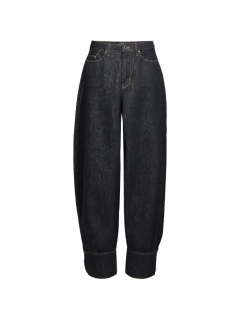 Karl Lagerfeld jeans anchos con detalle de puños