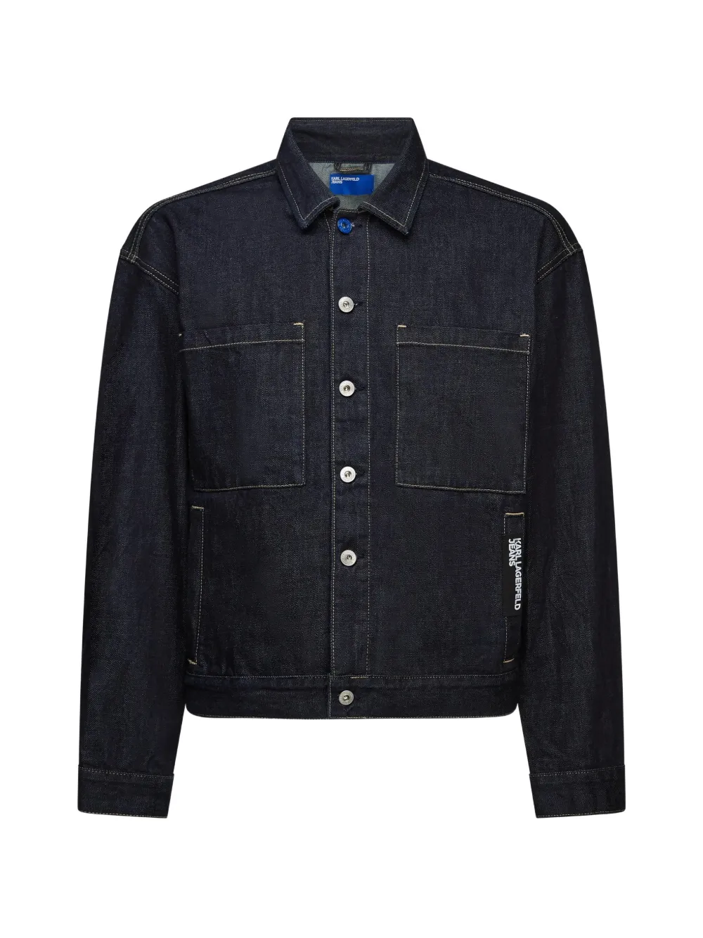 Karl Lagerfeld Jeans Kastige Jeansjacke - Blau
