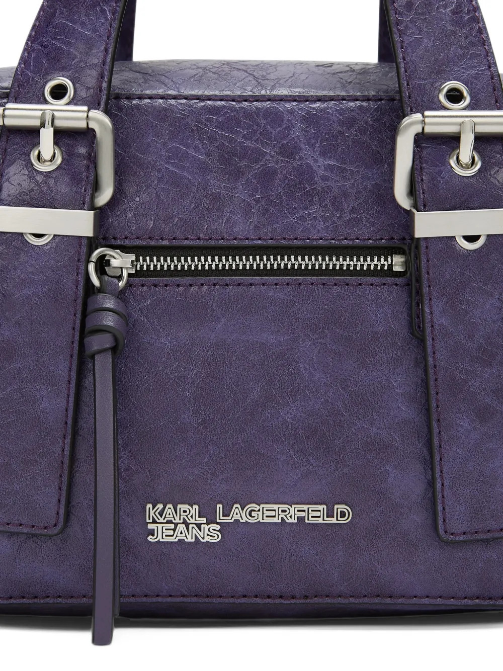 Karl Lagerfeld Jeans City tote bag Paars