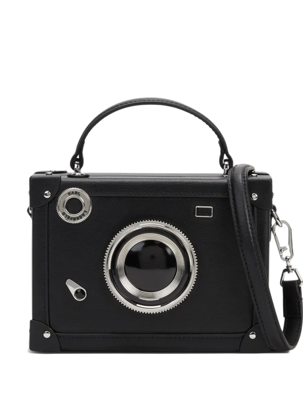Karl Lagerfeld K/Novelty trunk camera bag - Nero