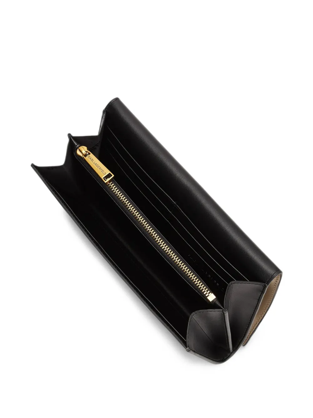 Karl Lagerfeld K Autograph flap wallet Beige