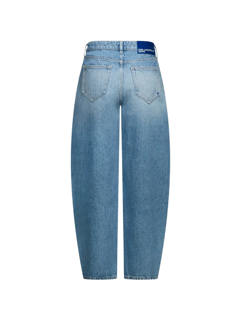Karl Lagerfeld Jeans barrel-leg jeans Blauw