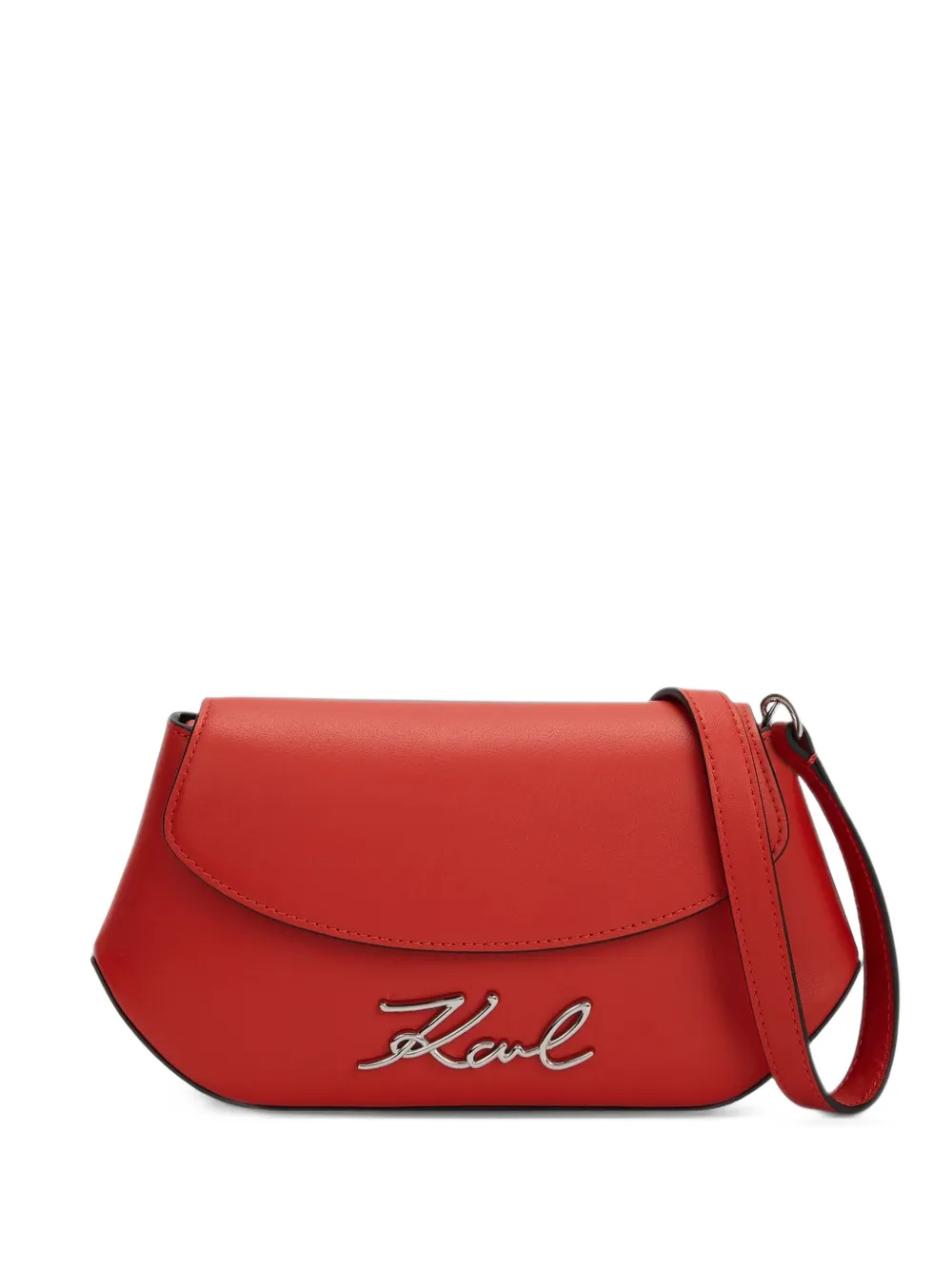 Karl Lagerfeld K/Signature cross body bag - Rosso