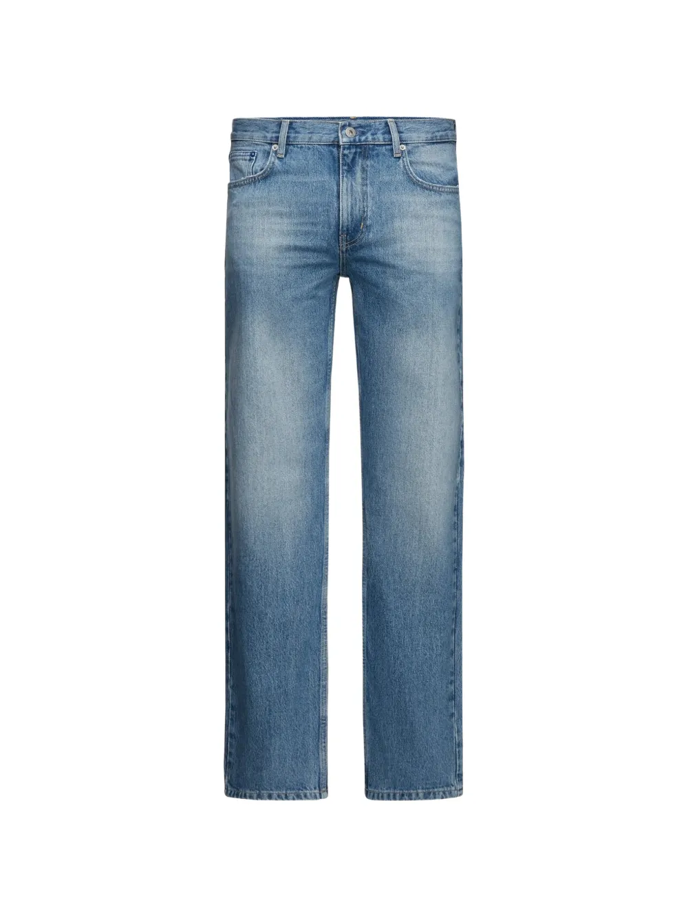Karl Lagerfeld Jeans washed straight-leg jeans - Blu