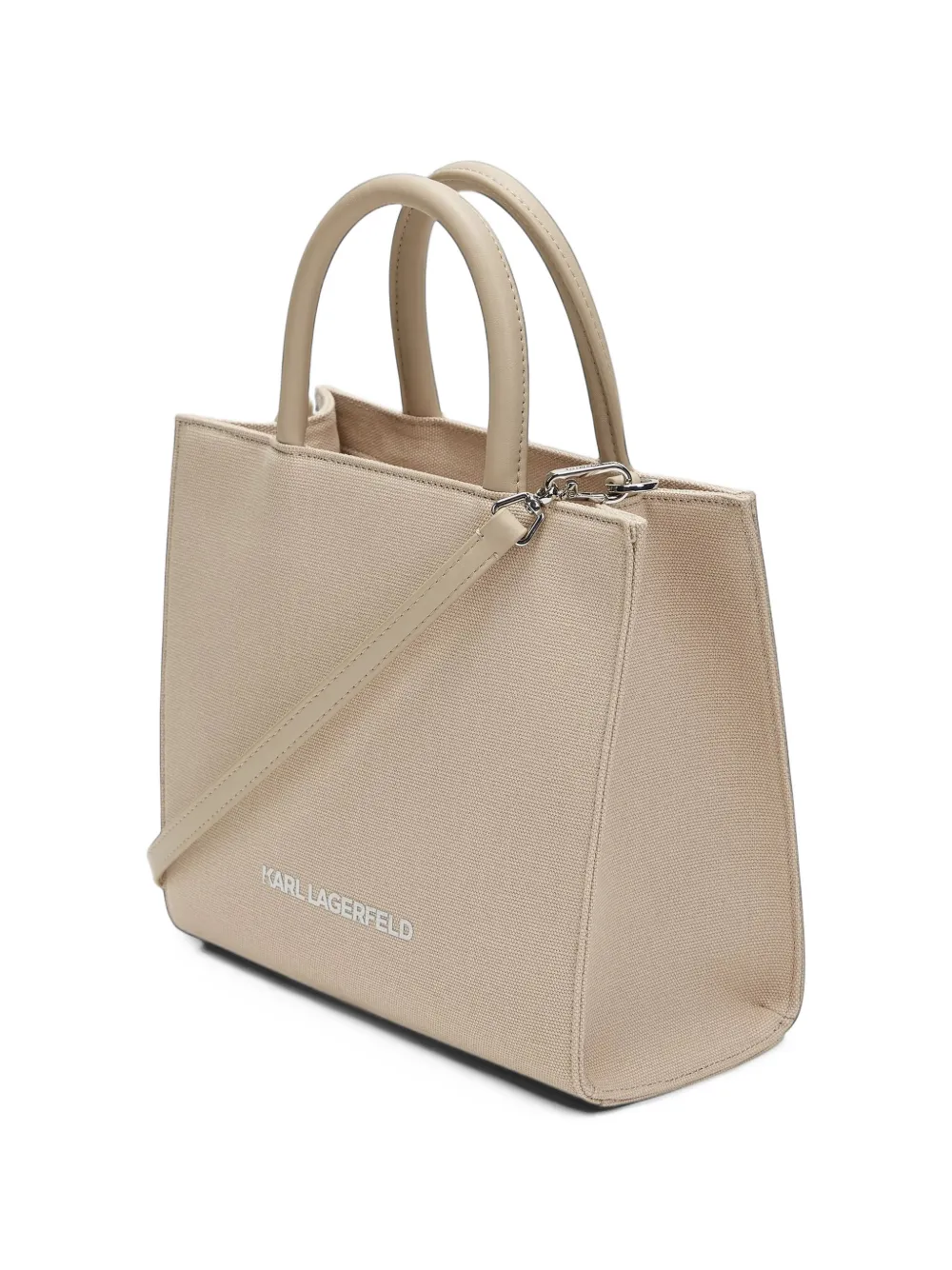 Karl Lagerfeld K Signature crossbody shopper bag Beige