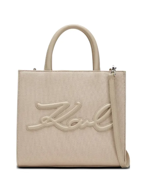 Karl Lagerfeld K/Signature crossbody shopper bag