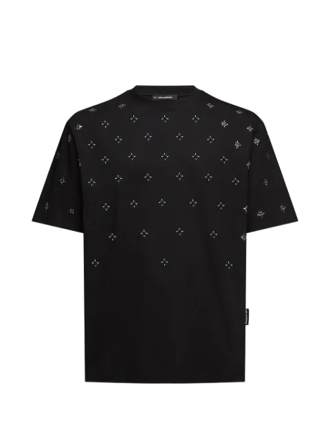 Karl Lagerfeld embellished T-shirt