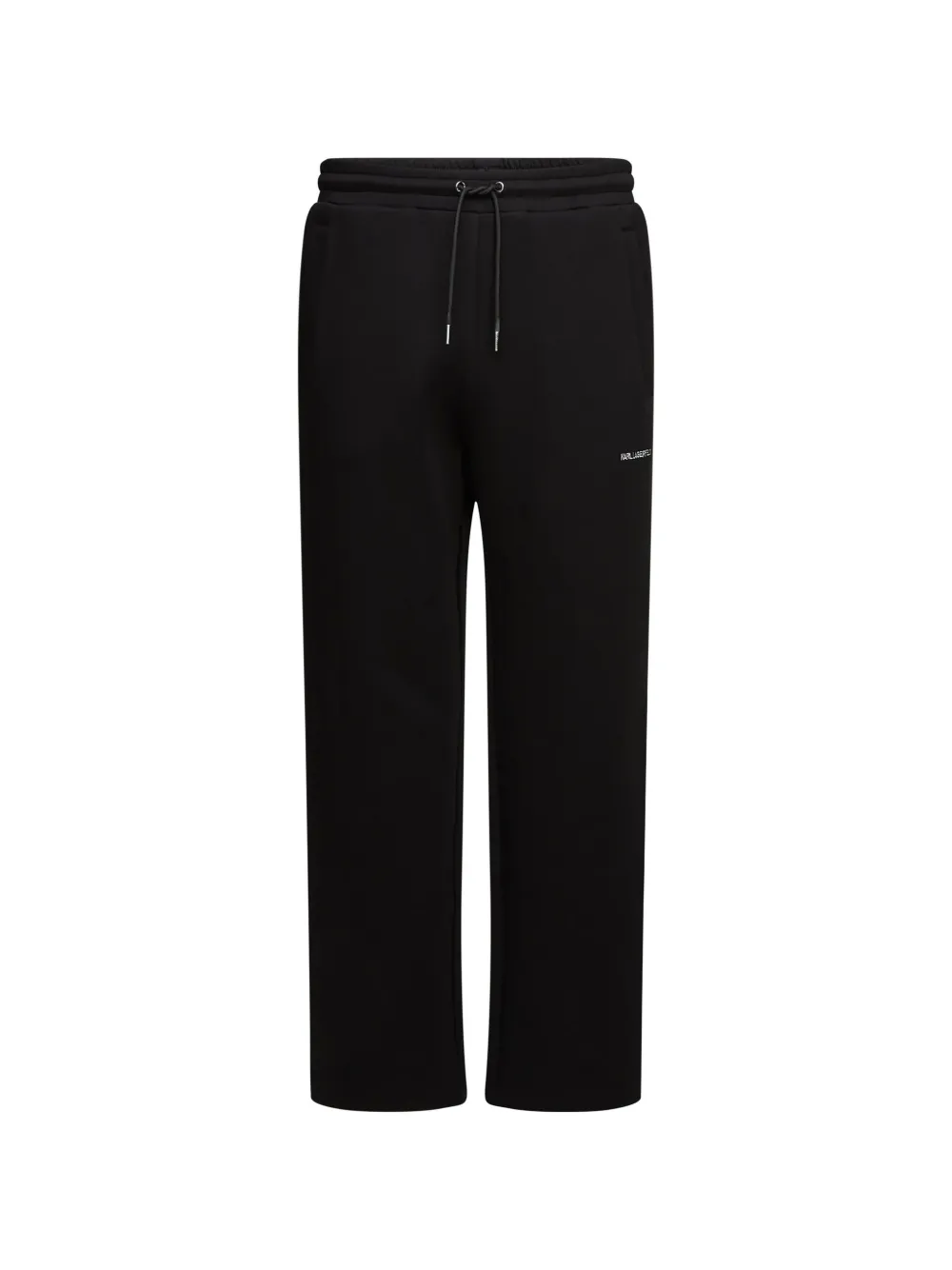 Karl Lagerfeld Pantaloni sportivi con stampa - Nero