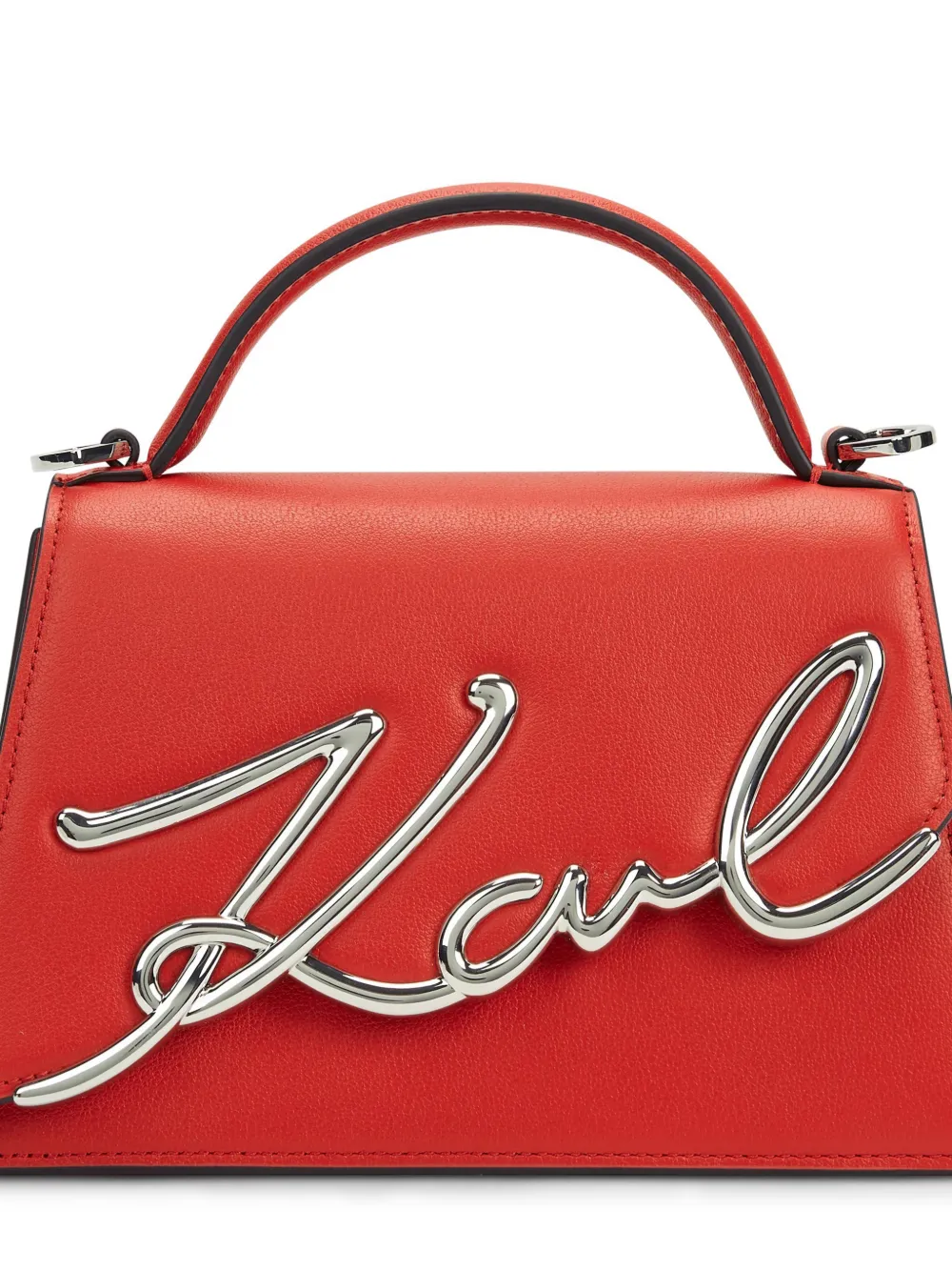 Karl Lagerfeld K Signature crossbody bag Rood
