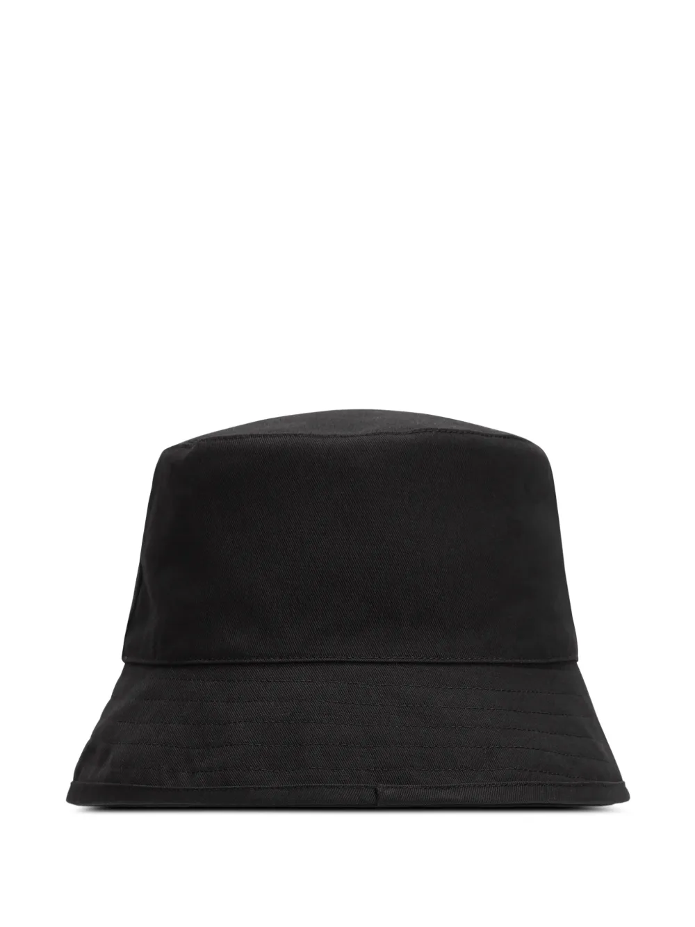 Karl Lagerfeld Ikon reversible checked bucket hat Zwart