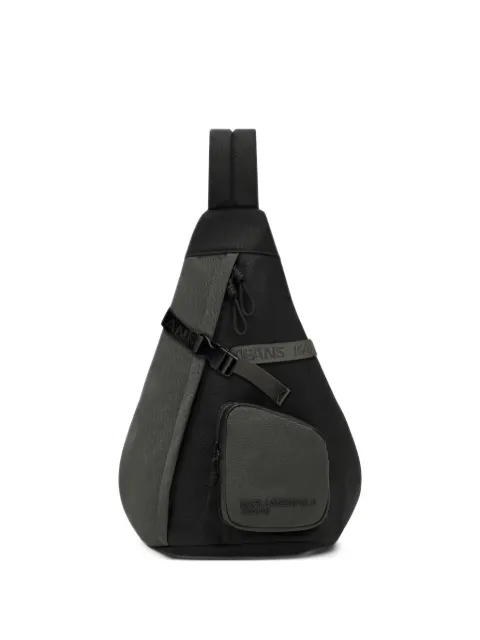 Karl Lagerfeld Jeans mochila tipo mensajero con parche del logo