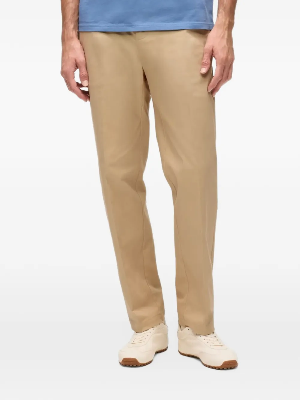 Karl Lagerfeld Chino taglio regular - Toni neutri