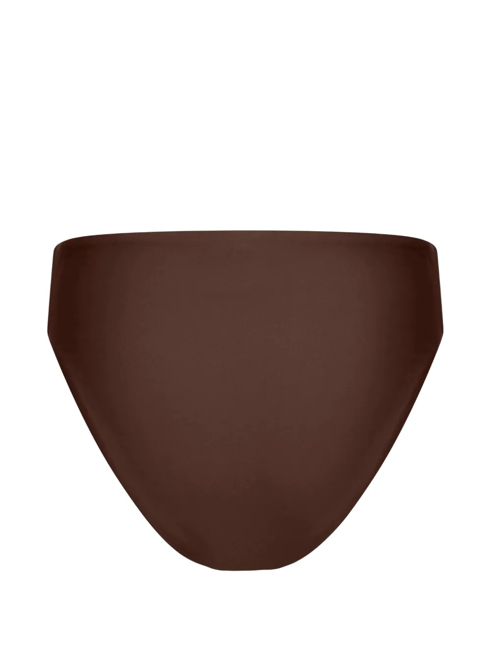 Karl Lagerfeld Signature contrast-trim bikini bottoms Bruin