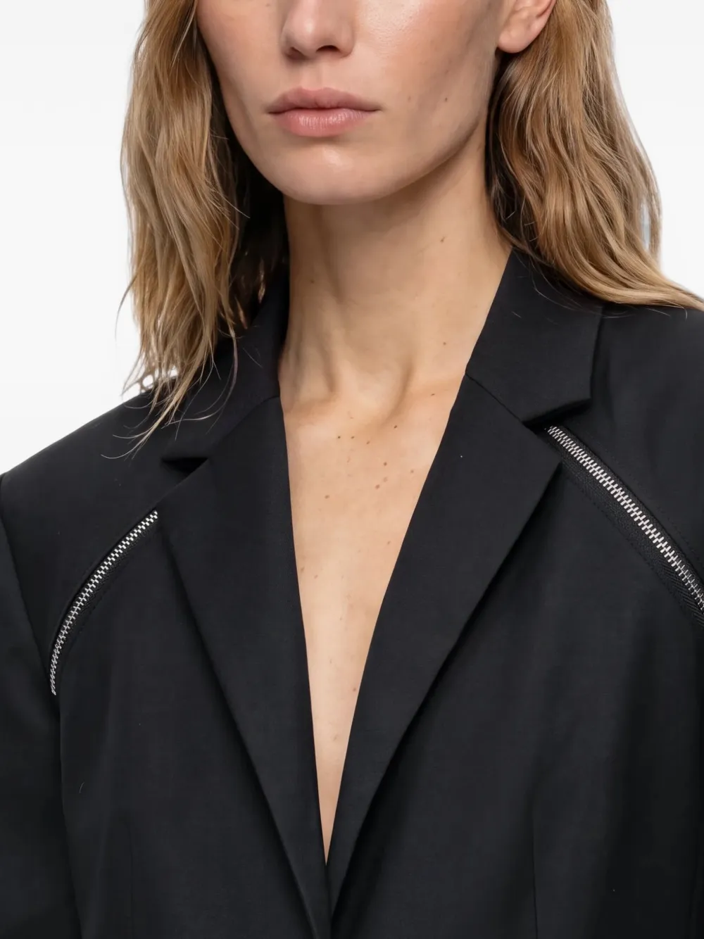 Karl Lagerfeld long-sleeves blazer Zwart