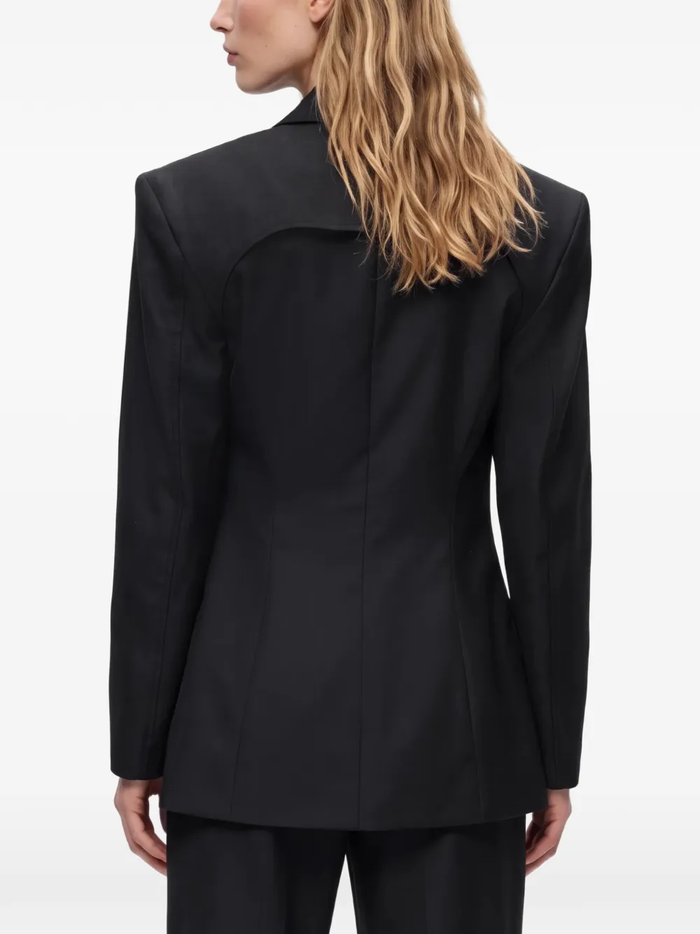 Karl Lagerfeld long-sleeves blazer Zwart