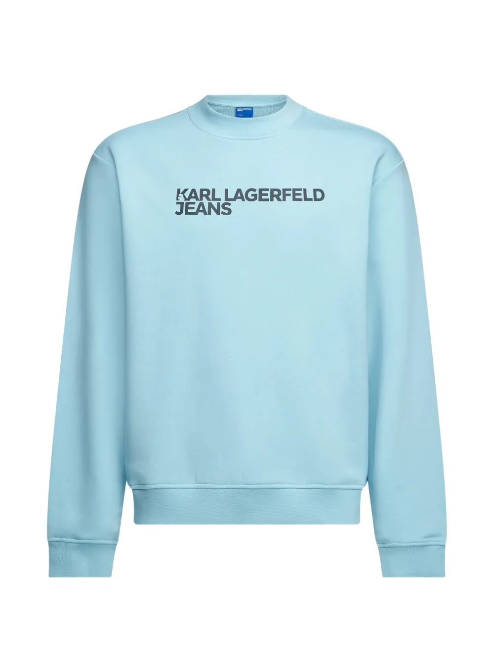 Karl Lagerfeld Jeans logo-print sweatshirt - Blu