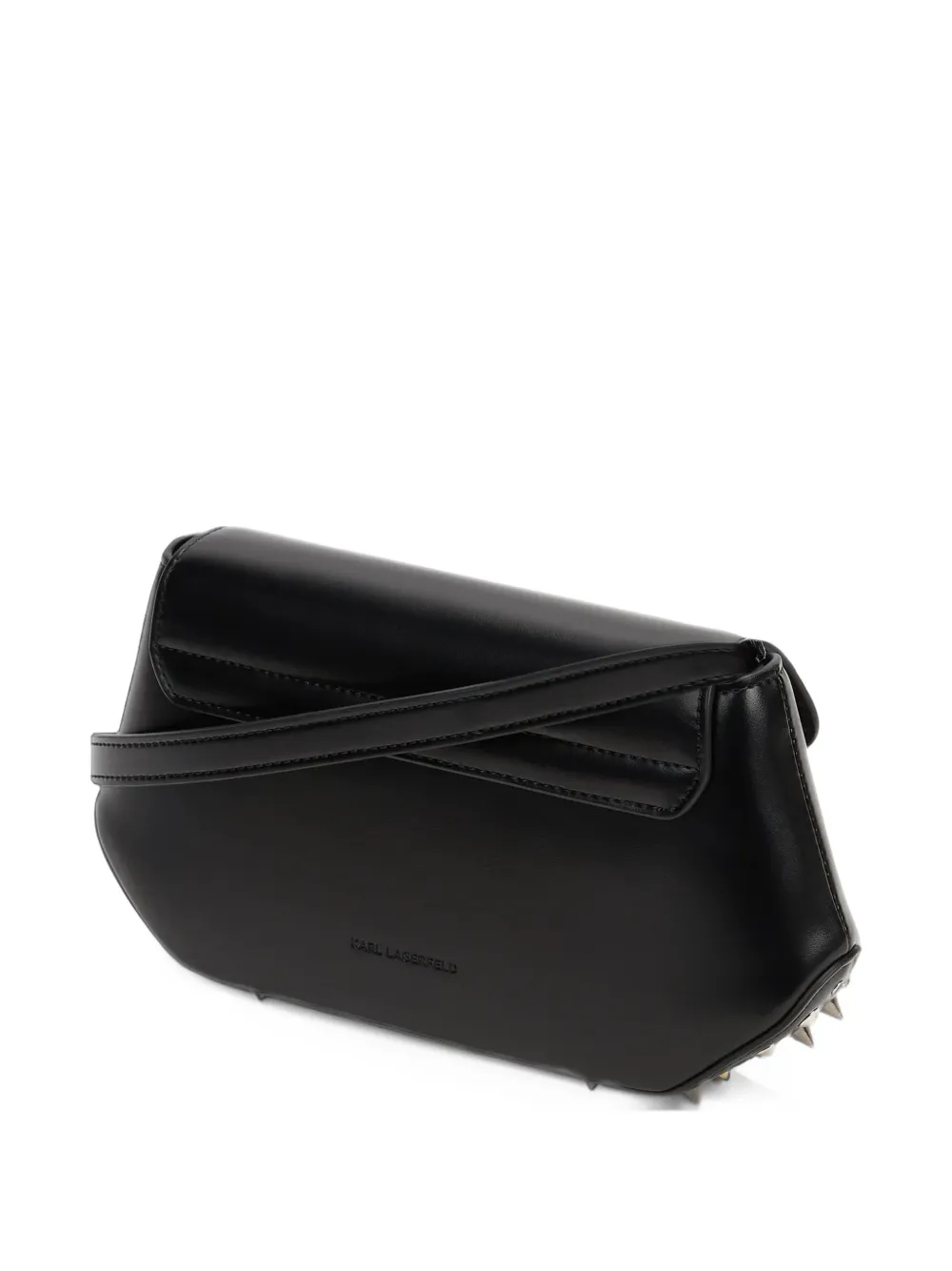 Karl Lagerfeld K Signature studded cross body bag Zwart