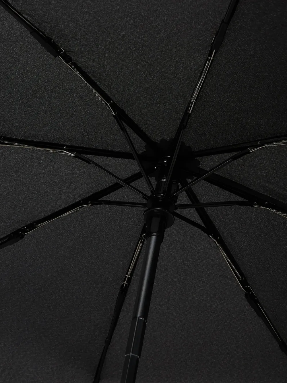 Karl Lagerfeld Ikon Karl & Choupette umbrella Zwart