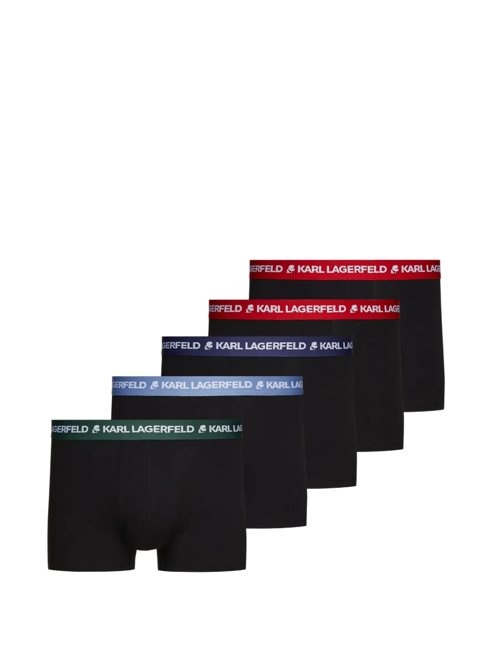 Karl Lagerfeld Boxershort met logoband Zwart