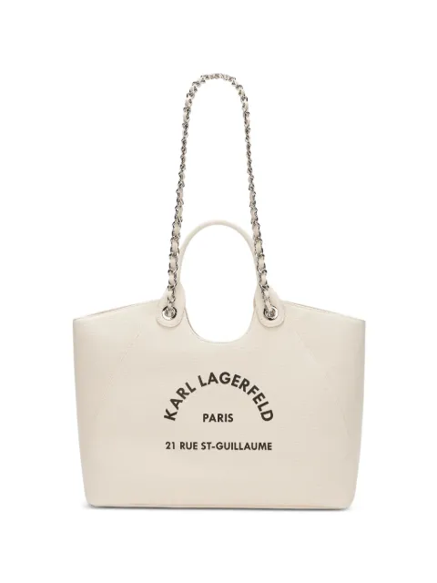 Karl Lagerfeld Rue St-Guillaume shopper met ketting