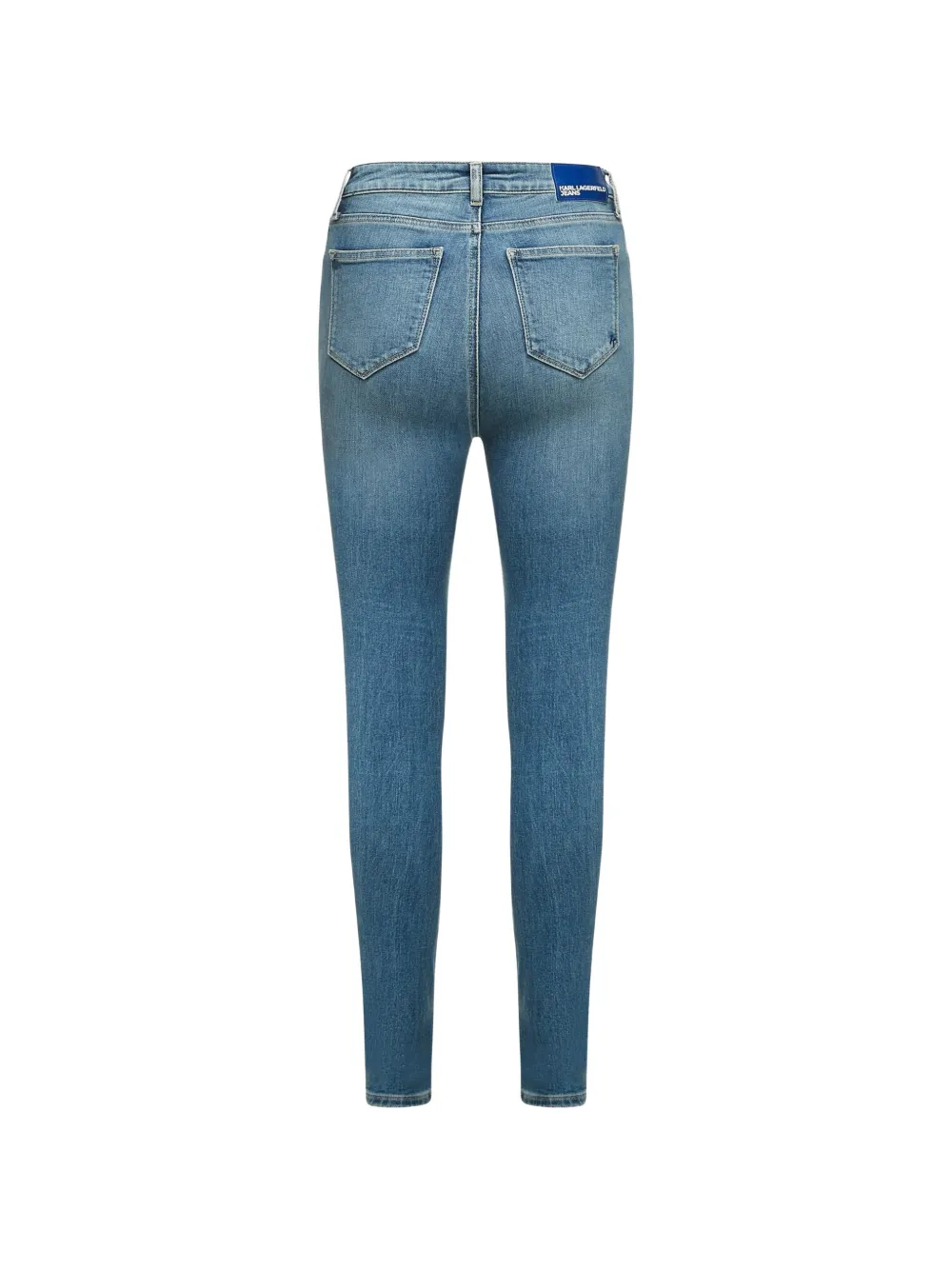 Karl Lagerfeld Jeans washed skinny jeans Blauw