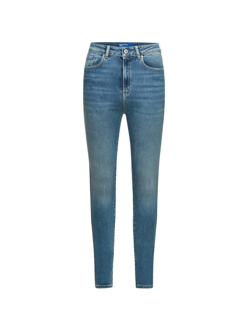 Karl Lagerfeld Jeans washed skinny jeans - Blu