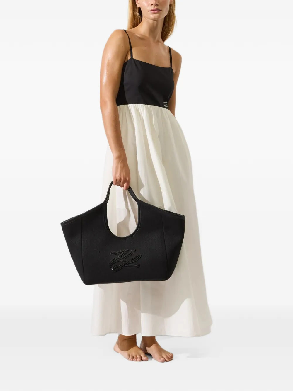 Karl Lagerfeld K Autograph strandtas Zwart