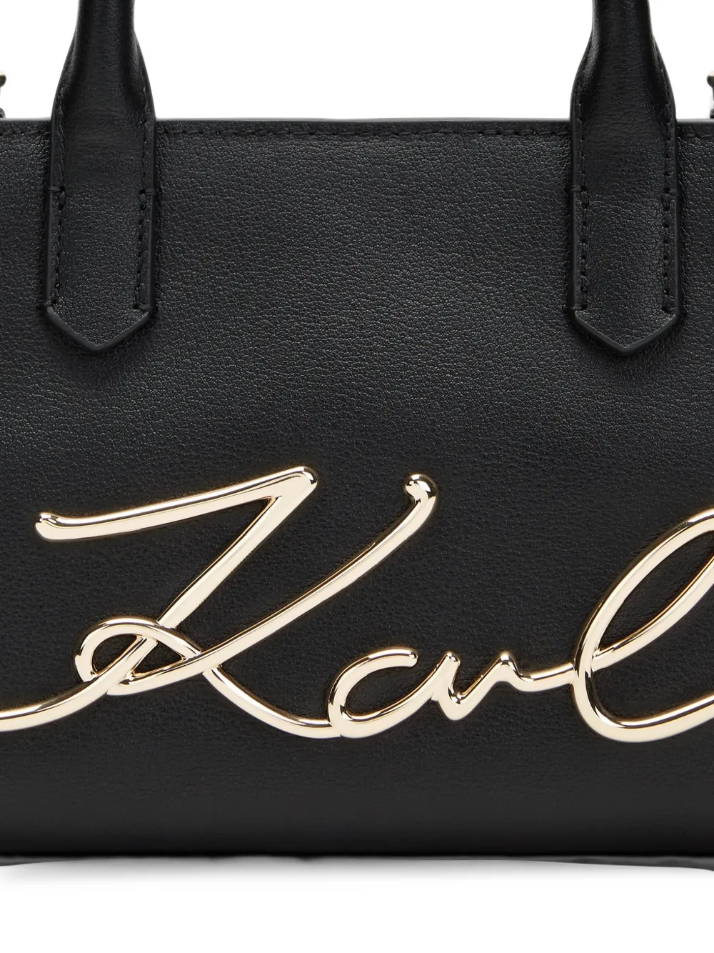Karl Lagerfeld K Signature tote bag Zwart