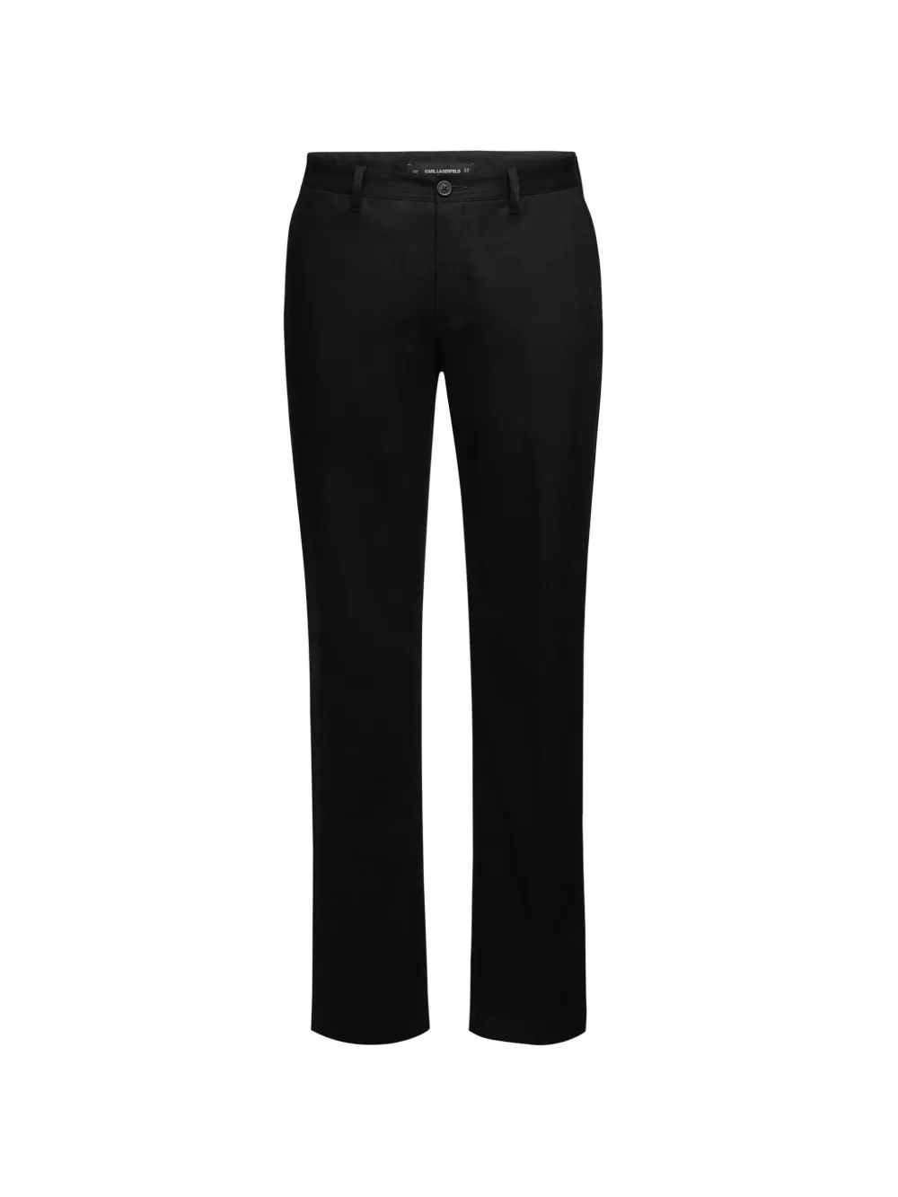 Karl Lagerfeld slim-fit chino trousers Zwart