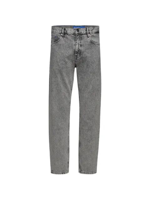 Karl Lagerfeld Jeans acid-wash tapered jeans