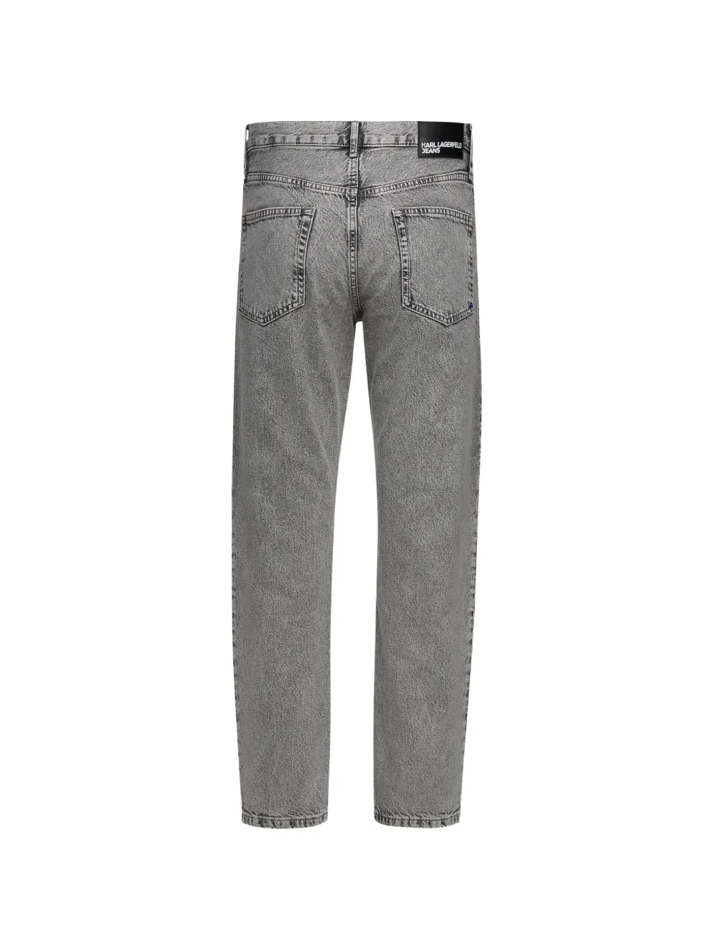 Karl Lagerfeld Jeans acid-wash tapered jeans Grijs