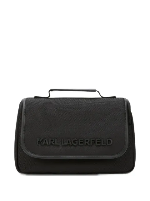 Karl Lagerfeld trousse de toilette K/Nomad à logo embossé