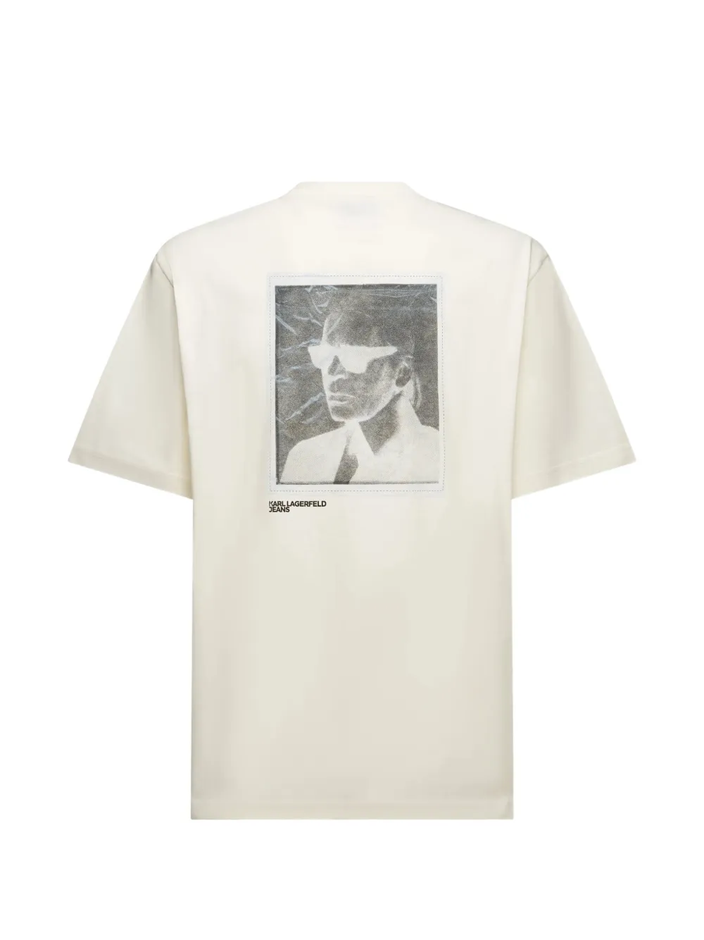 Karl Lagerfeld Jeans Karl-print T-shirt Beige