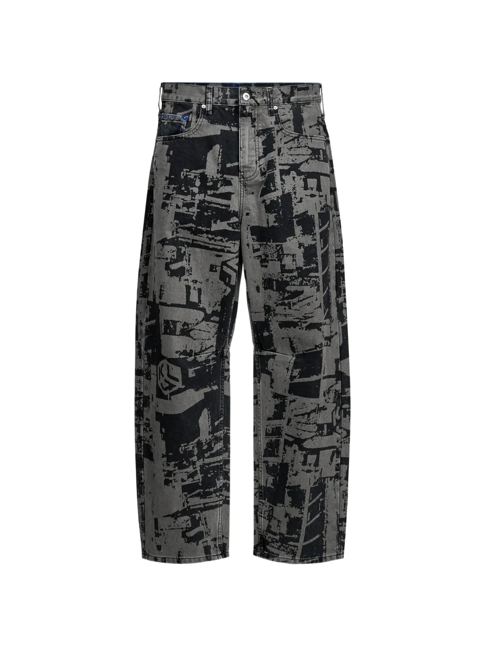 Karl Lagerfeld Jeans Jeans Cityscape a gamba barrel - Grigio