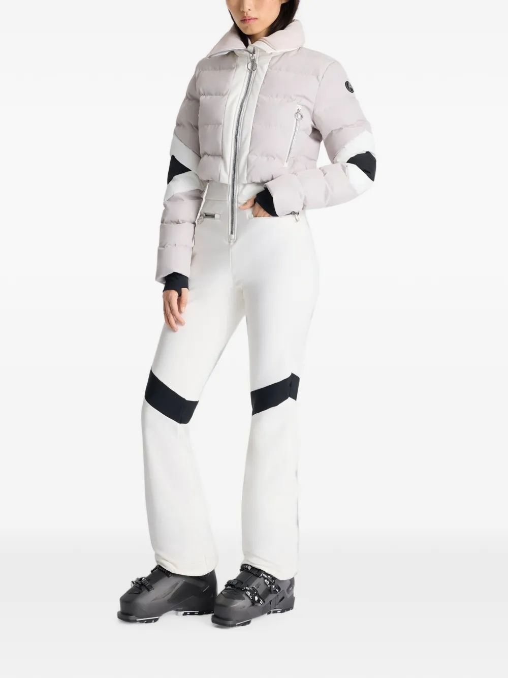 Fusalp Clarisse quilted ski suit Wit